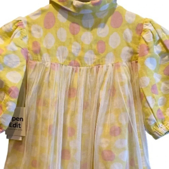 OPEN EDIT NEW NWT GIRLS DRESS YELLOW FORMAL EASTER WEDDING SUMMER SPRING SIZE 5 - Picture 7 of 7